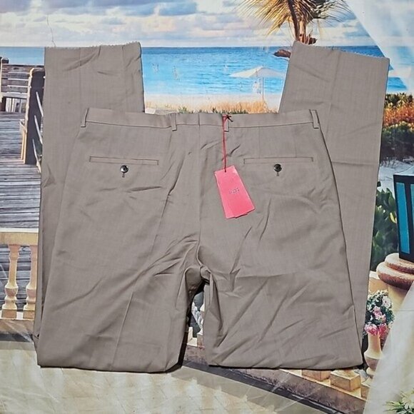 Hugo Boss Unhemmed Trousers Pants Size 38 NWT - Picture 7 of 7